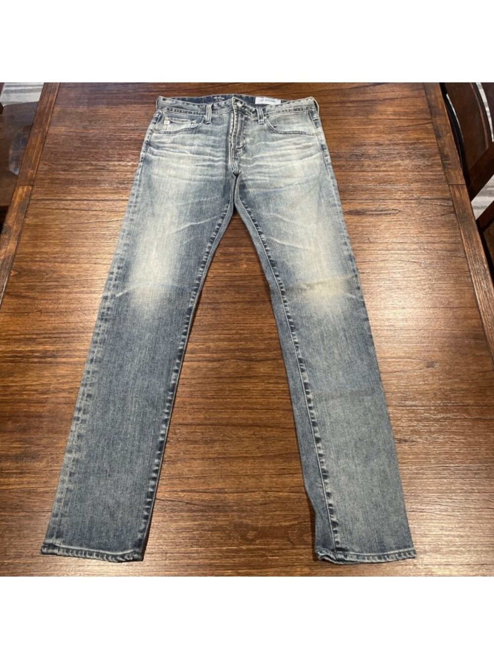 AG Dylan Slim Skinny Jean 32x33 UDK Faded Distressed AG-ED Denim Stretch Grunge